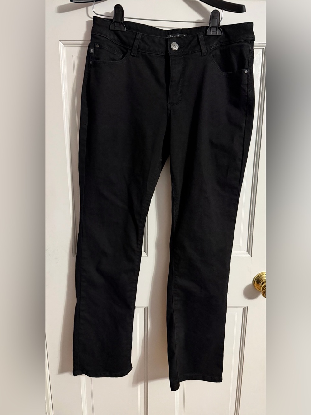 Lee Black Straight-Leg Jeans